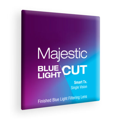 Finished Single Vision High Impact Clear Lens w/AR and Blue Filter