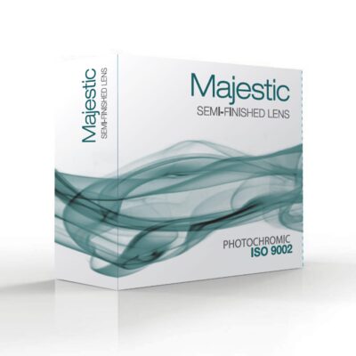 Semi Finished Flat Top Photo Grey 1.56 Uncoated Ø72/28 Majestic