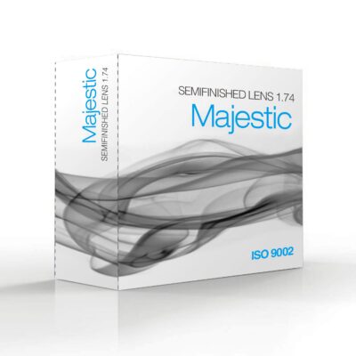 Semi Finished Single Vision Ultra High Index Clear Lens 65mm