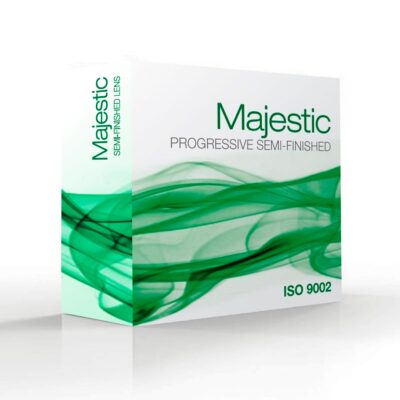 Semi Finished Progressive Clear 1.499 Uncoated Ø75 Regular Majestic