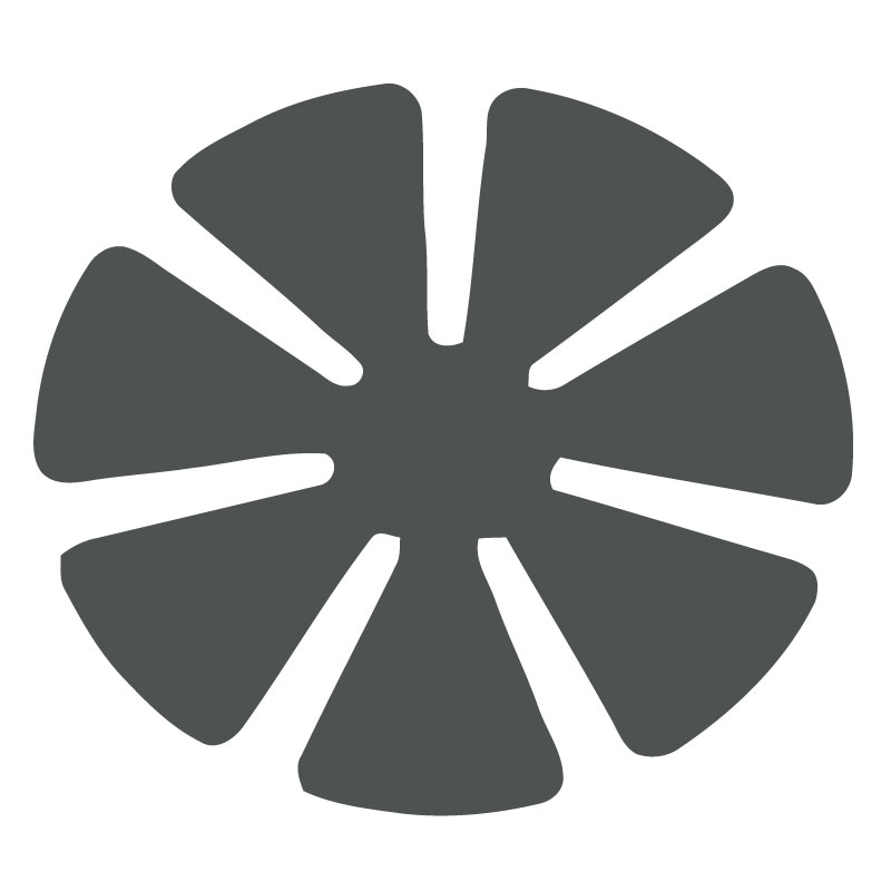 76MM, 7 PETAL P280 POLY 1ST FINE NON COMP - 500